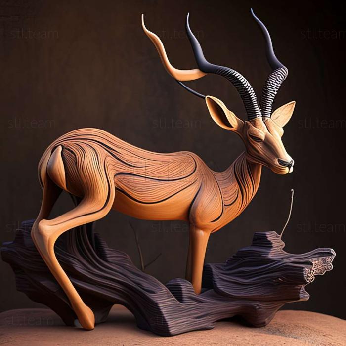 3D model Hypolimnas antilope (STL)